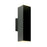 4 Inch Square Adjustable Led Cylinder Sconce | LEDWALL-B-BK