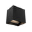 Square Adjus Table Up And Down 5cct Led Wall Sconce | LEDWALL-G-CC-BK