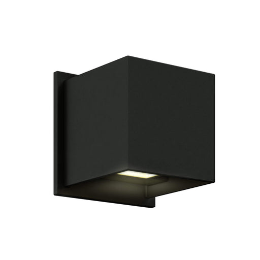 Square Directional Up/down Led Wall Sconce | LEDWALL001D-CC-BK