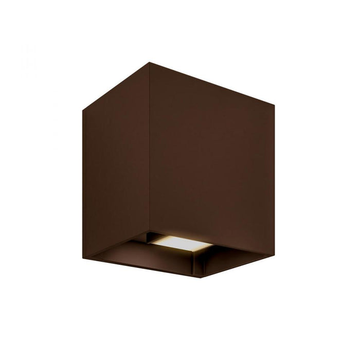 Dals 4 Inch Square Directional Up/Down LED Wall Sconce