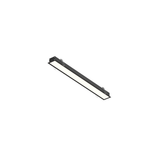 Recessed Linear 24'' 120-277-347v Cct - Universal 120v-347v, 0-10v Dimming | LNR24-CC-V-BK