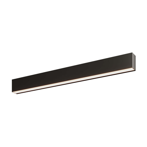 48in Linear Wall Sconce, 5cct, 120-347v, 0-10v - Black | LNWS48-CC-V-BK