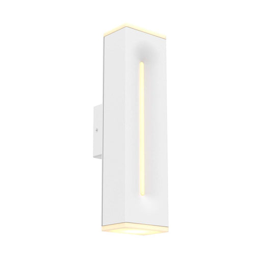 Dals 16 Inch Rectangular CCT Dual Light Wall Sconce