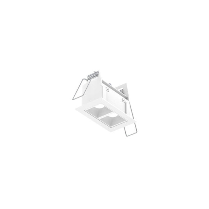 Recessed 5cct Downlight With 2 Spot Lights | MSL2CCAWH