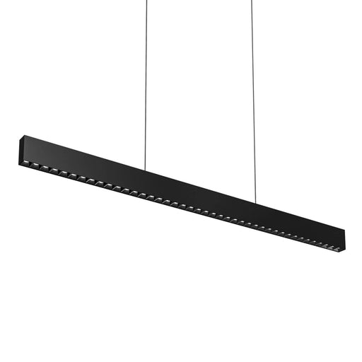 48in Multispot Linear Pendant, Zero Gravity Canopy, Universal Driver White | MSLPD48CCUNVBK
