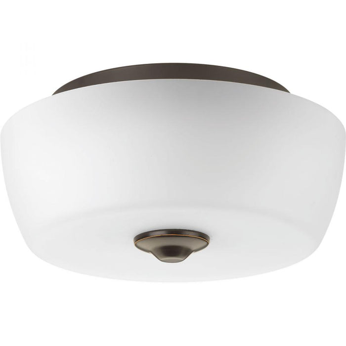 Progress P350061-020 2-60W MED Flush Mount