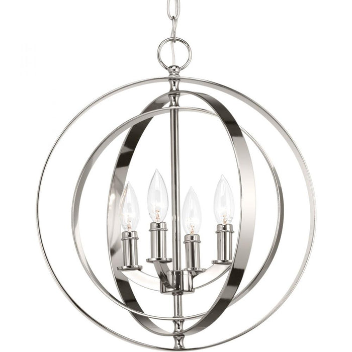 P3827-104 4-60w Cand Foyer Lanter | P3827-104