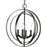 P3827-20 4-60w Cand Sphere Foyer Lant | P3827-20