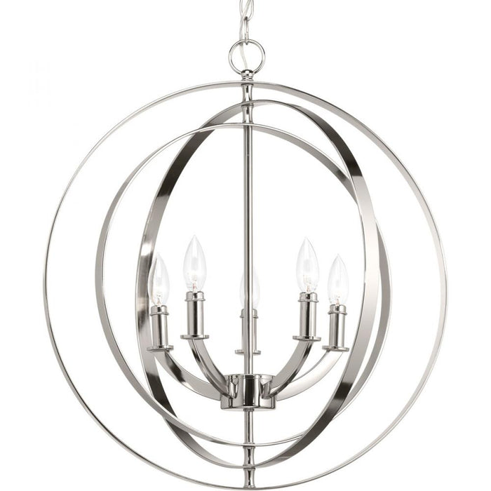 P3841-104 5-60w Cand Foyer Lantern | P3841-104