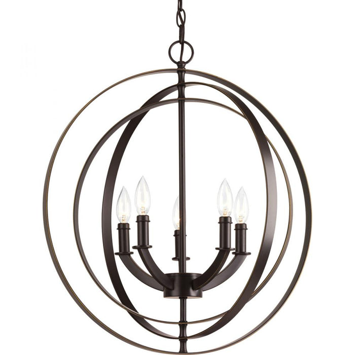 P3841-20 5-60w Cand Foyer Pendant | P3841-20