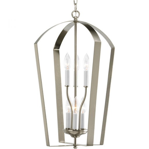 P3929-09 6-60w Candle Foyer | P3929-09