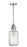 Craftmade State House 1 Light Clear Cylinder Mini Pendant in Polished Nickel