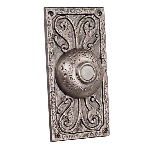 Craftmade Surface Mount Designer LED Lighted Push Button in Antique Pewter