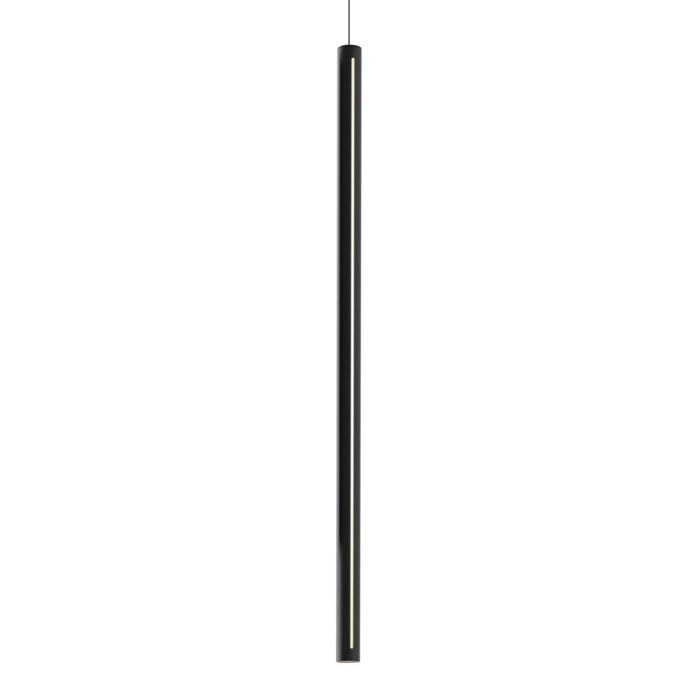 60 Inch Cct Led Duolight Cylinder Pendant | PDLED12060BK