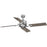 Progress Bedwin Collection 56" Four-Blade Galvanized Ceiling Fan