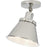 Progress Hinton Collection One-Light Polished Nickel Vintage Style Ceiling Light