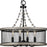 Progress Austelle Collection Four-Light Antique Bronze Farmhouse Chandelier Light