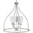 Bonita Collection Four-light Brushed Nickel Foyer Chandelier | P500285-009