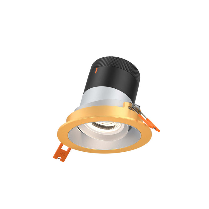 3in Modular Downlight, , 35 Degree Beam Angle, Gimbal Reflector, Alzak, Gold Trim | RC03-CC-35-GMBAZ-TGD