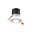 3in Modular Downlight, 5cct, 35 Degree Beam Angle, Regressed, Alzak, White Trim | RC03CC35RGAZTWH