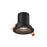 3in Modular Downlight, 5cct, 35 Degree Beam Angle, Regressed, Black, Black Trim | RC03-CC-35-RGBK-TBK