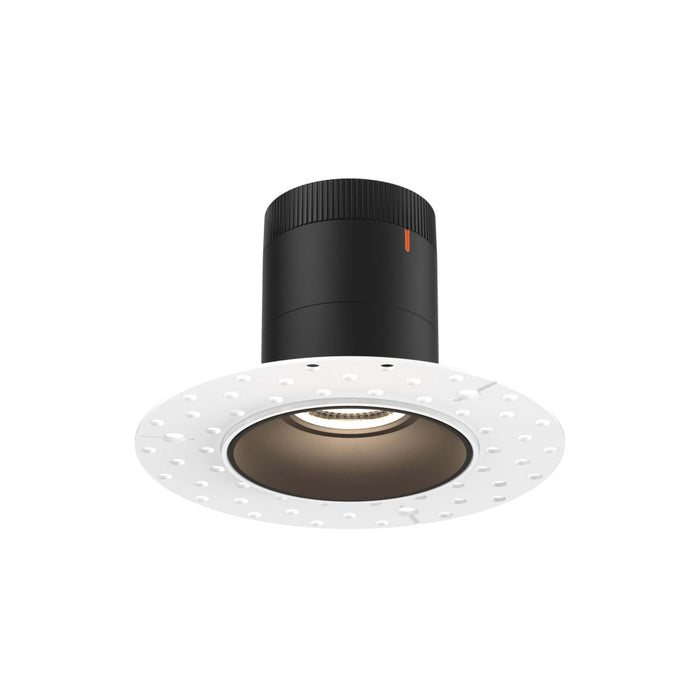 3in Modular Downlight, 5cct, 35 Degree Beam Angle, Regressed, Black,trimless | RC03CC35RGBKTL