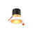 3in Modular Downlight, 5cct, 60 Degree Beam Angle, Regressed, Gold, White Trim | RC03-CC-60-RGGD-TWH