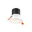 3in Modular Downlight, 5cct, 35 Degree Beam Angle, Regressed, White, White Trim | RC03CC35RGWHTWH