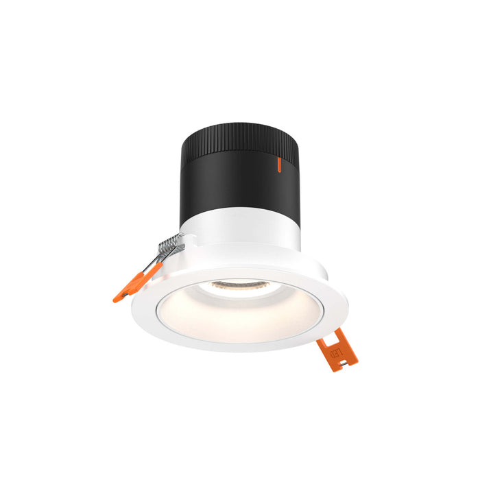 3in Modular Downlight, 5cct, 60 Degree Beam Angle, Regressed, White, White Trim | RC03-CC-60-RGWH-TWH