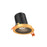 3in Modular Downlight, 5cct, 35 Degree Beam Angle, Slope Ceiling, Black, Gold Trim | RC03CC35SLBKTGD