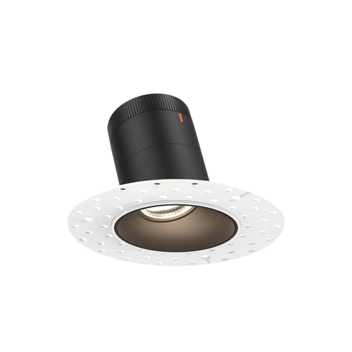 3in Modular Downlight, 5cct, 20 Degree Beam Angle, Slope Ceiling, Black,trimless | RC03CC20SLBKTL