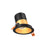 3in Modular Downlight, 5cct, 35 Degree Beam Angle, Slope Ceiling, Gold, Black Trim | RC03CC35SLGDTBK