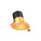 3in Modular Downlight, 5cct, 60 Degree Beam Angle, Slope Ceiling, Gold, Gold Trim | RC03CC60SLGDTGD