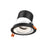 4in Modular Downlight, , 60 Degree Beam Angle, Gimbal Reflector, White, Black Trim | RC04CC60GMBWHTBK