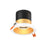 4in Modular Downlight, 5cct, 35 Degree Beam Angle, Regressed, Gold, White Trim | RC04CC35RGGDTWH