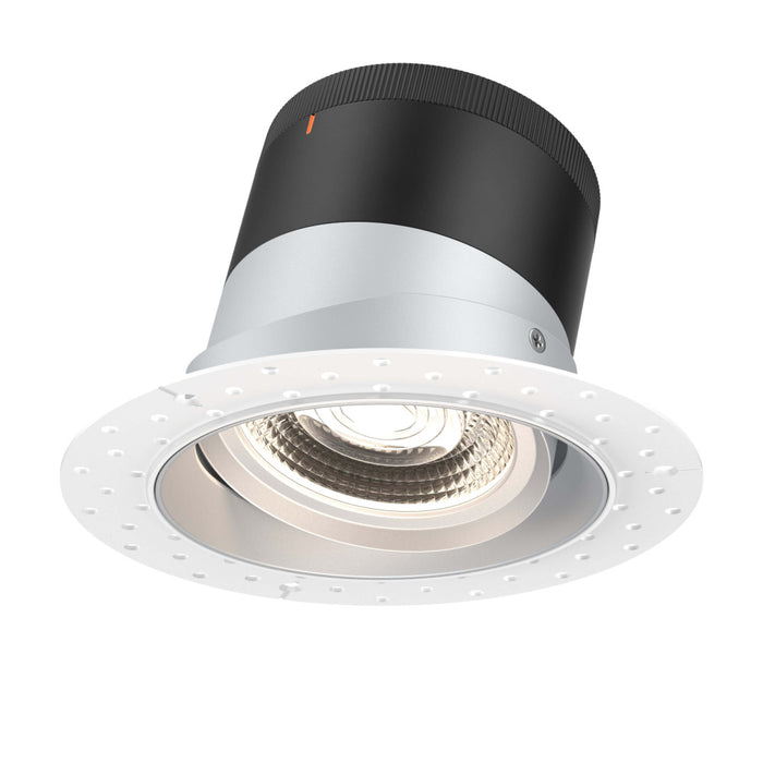 6in Modular Downlight, , 60 Degree Beam Angle, Gimbal Reflector, Alzak, Trimless | RC06-CC-60-GMBAZ-TL