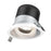 6in Modular Downlight, , 20 Degree Beam Angle, Gimbal Reflector, Alzak, White Trim | RC06-CC-20-GMBAZ-TWH
