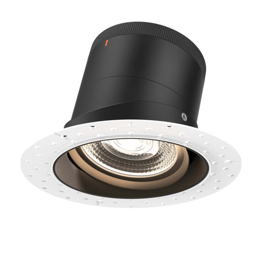 6in Modular Downlight, , 35 Degree Beam Angle, Gimbal Reflector, Black, Trimless | RC06-CC-35-GMBBK-TL