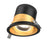 6in Modular Downlight, , 35 Degree Beam Angle, Gimbal Reflector, Gold, Black Trim | RC06CC35GMBGDTBK