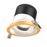 6in Modular Downlight, , 60 Degree Beam Angle, Gimbal Reflector, White, Gold Trim | RC06CC60GMBWHTGD