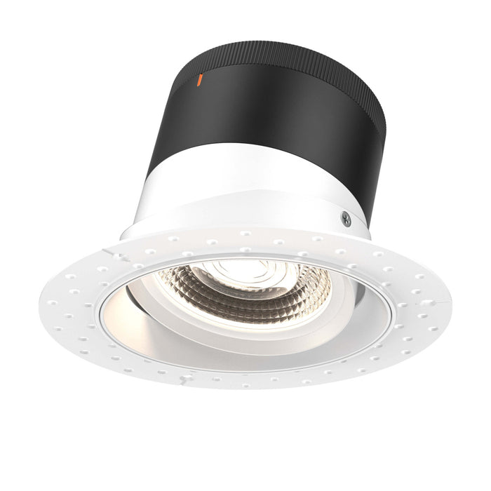 6in Modular Downlight, , 60 Degree Beam Angle, Gimbal Reflector, White, Trimless | RC06-CC-60-GMBWH-TL