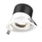 6in Modular Downlight, , 35 Degree Beam Angle, Gimbal Reflector, White, White Trim | RC06-CC-35-GMBWH-TWH