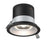 6in Modular Downlight, 5cct, 60 Degree Beam Angle, Regressed, Alzak, Black Trim | RC06CC60RGAZTBK