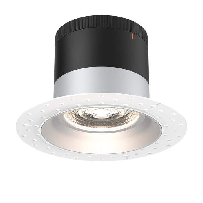 6in Modular Downlight, 5cct, 20 Degree Beam Angle, Regressed, Alzak, Trimless | RC06-CC-20-RGAZ-TL