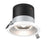 6in Modular Downlight, 5cct, 20 Degree Beam Angle, Regressed, Alzak, White Trim | RC06CC20RGAZTWH