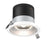 6in Modular Downlight, 5cct, 35 Degree Beam Angle, Regressed, Alzak, White Trim | RC06-CC-35-RGAZ-TWH