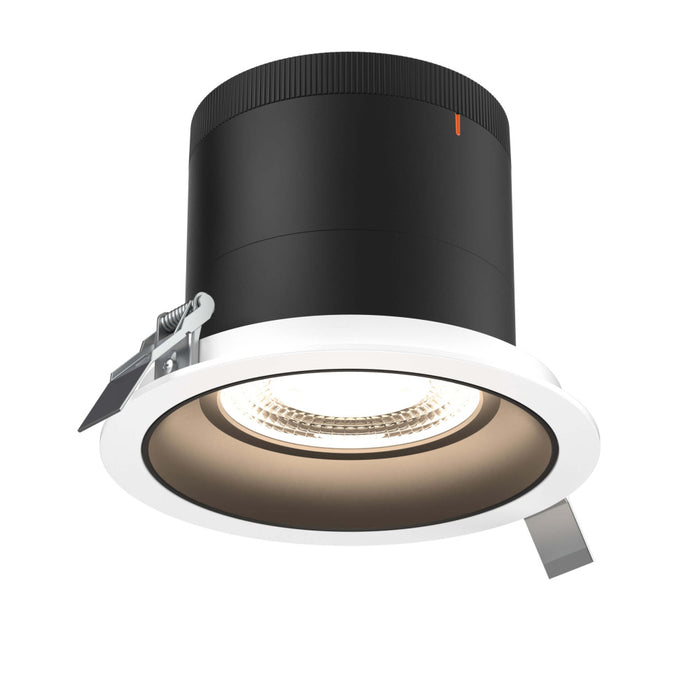 6in Modular Downlight, 5cct, 20 Degree Beam Angle, Regressed, Black,trimless | RC06CC20RGBKTL