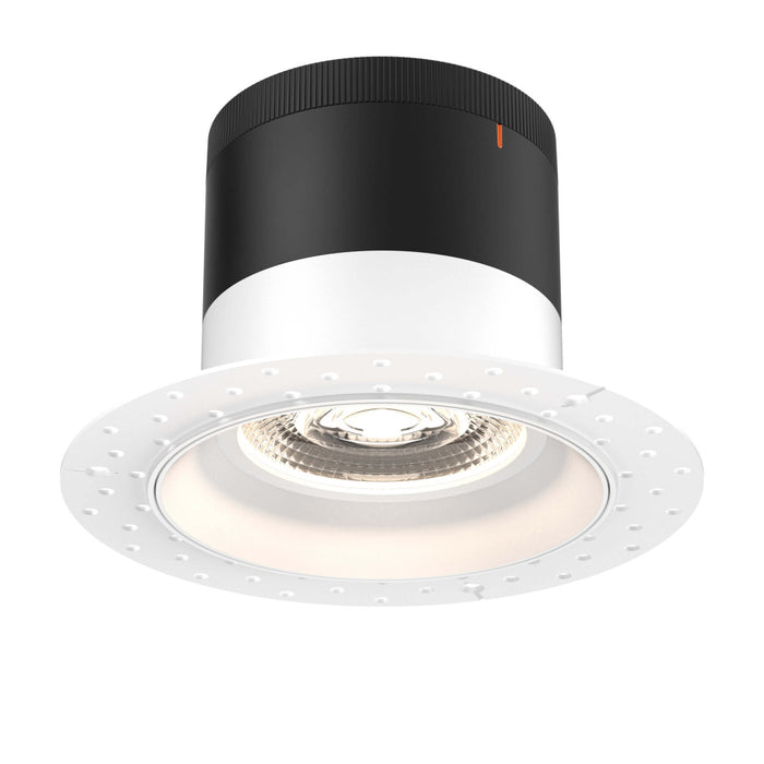 6in Modular Downlight, 5cct, 35 Degree Beam Angle, Regressed, White, Trimless | RC06-CC-35-RGWH-TL