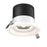 6in Modular Downlight, 5cct, 60 Degree Beam Angle, Regressed, White, White Trim | RC06-CC-60-RGWH-TWH