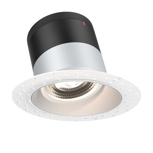 6in Modular Downlight, 5cct, 35 Degree Beam Angle, Slope Ceiling, Alzak,trimless | RC06-CC-35-SLAZ-TL
